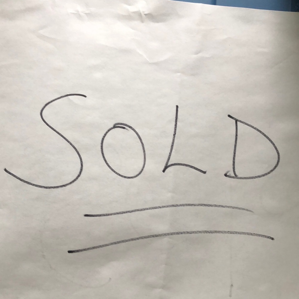 Sold no longer available